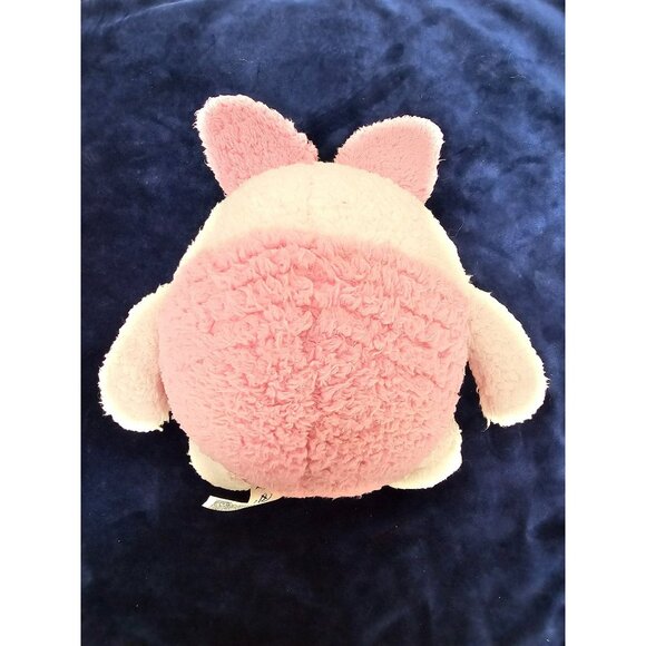 Disney Parks Pink Round Piglet Plush Fuzzy Ball Pink Winnie‎ The Pooh - Picture 3 of 6